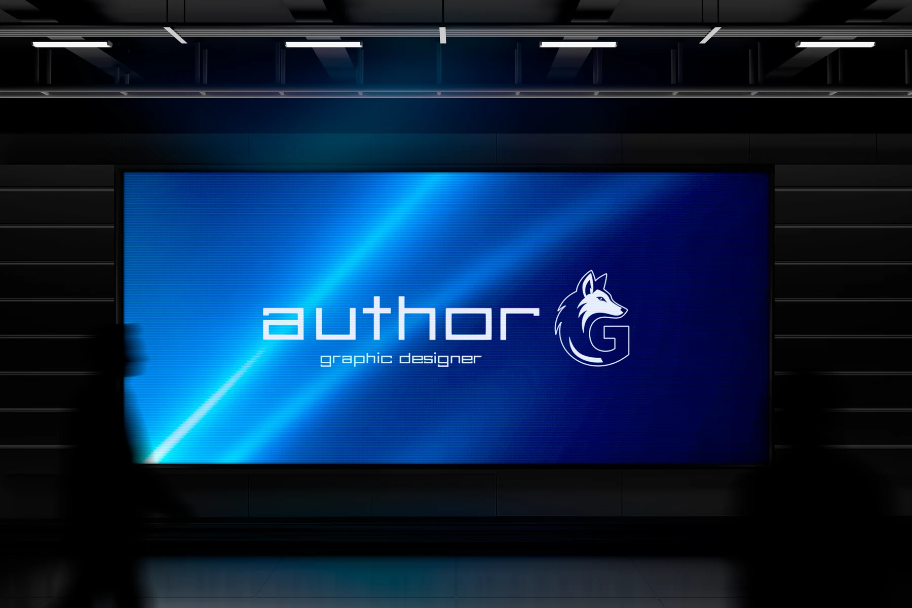 Author G — Personal Brand Identity — Brand on a billboard