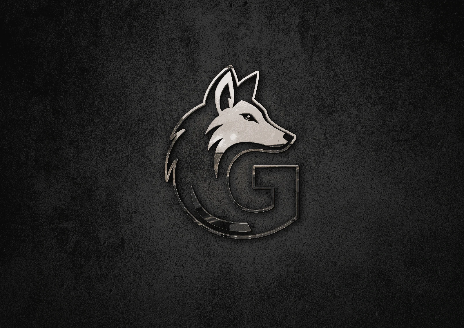 Author G — Personal Brand Identity — Wolf symbol