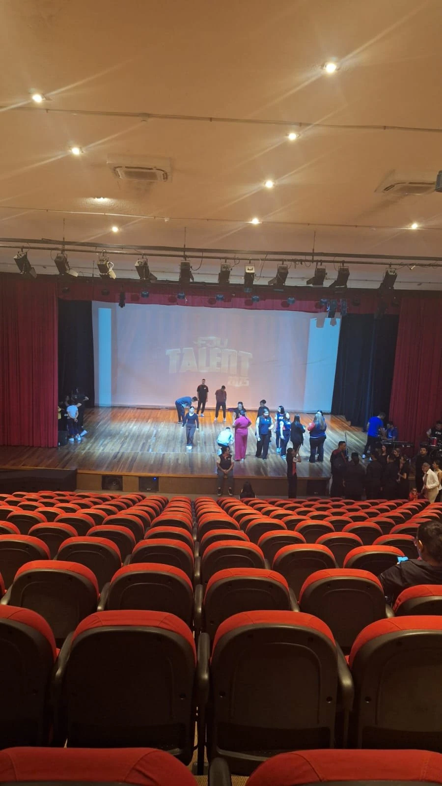FJU Talent — Visual Identity & Event Design — Event auditorium