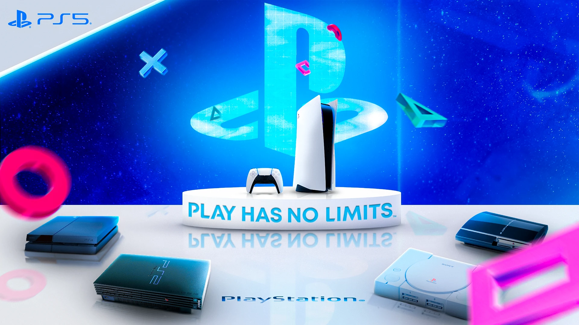 PlayStation - Nostalgia Campaign Concept — Composition with reflective treatment