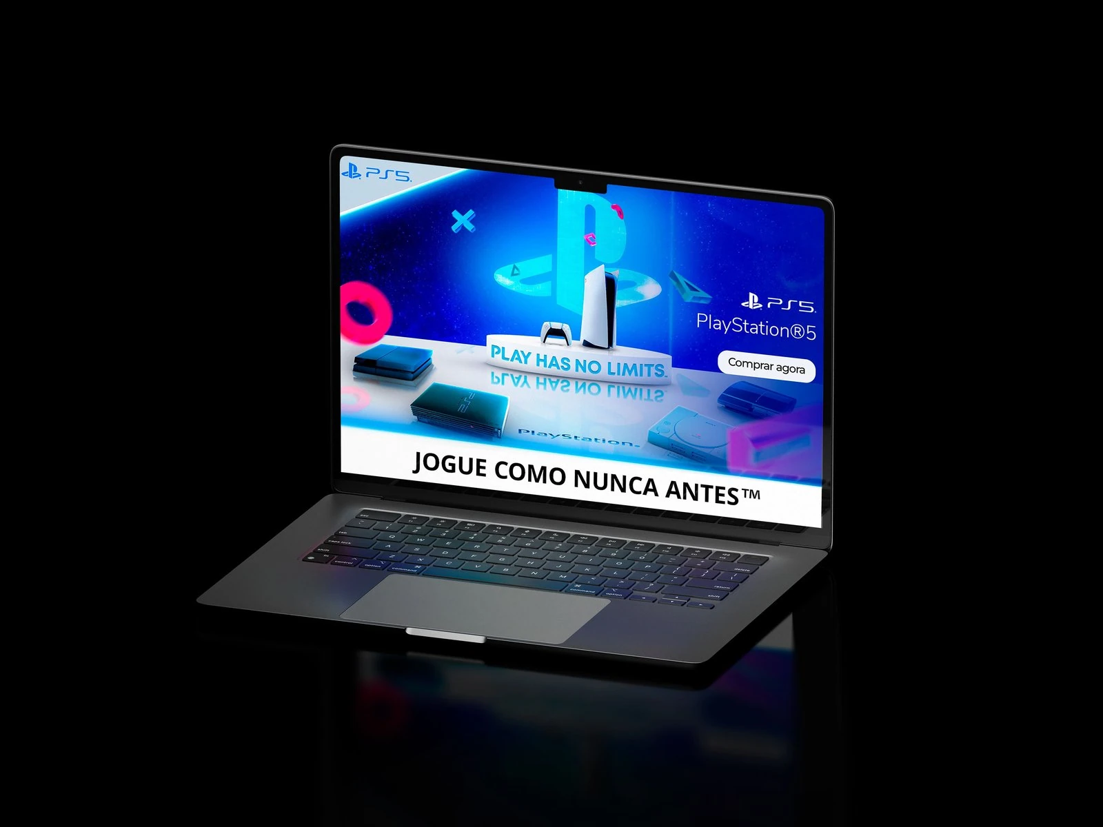PlayStation - Nostalgia Campaign Concept — Campaign applied to a digital screen
