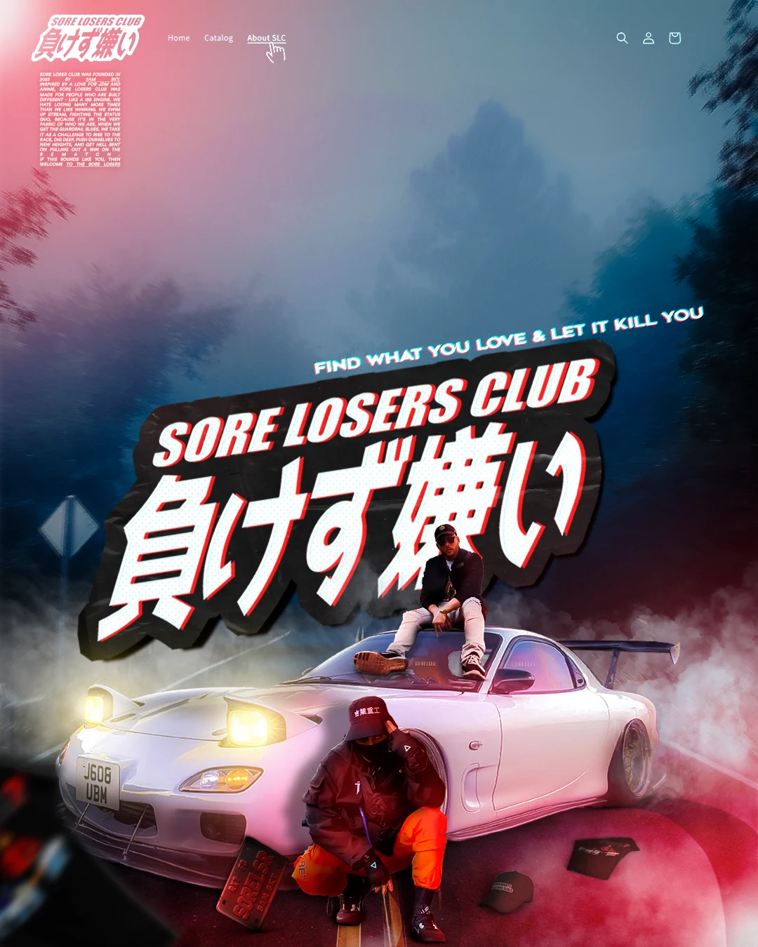Sore Losers Club | JDM Poster — Sore Losers Club — final JDM poster