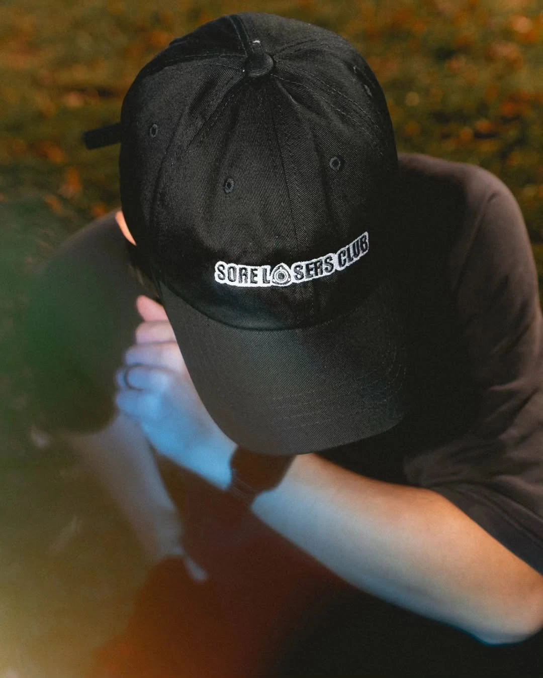 Sore Losers Club | JDM Poster — Sore Losers Club cap in use