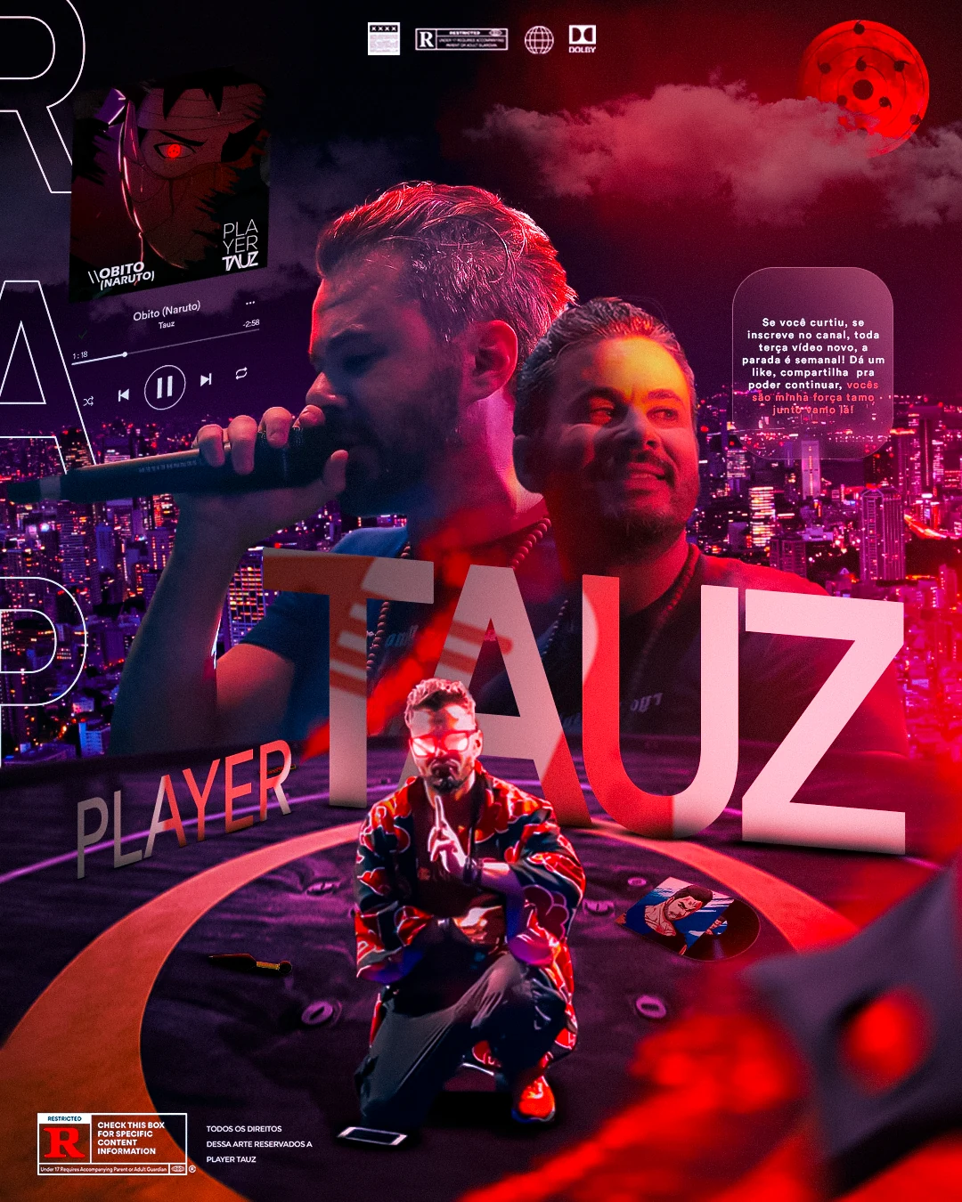 Player Tauz - Pôster — Player Tauz — pôster final